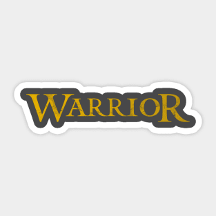 Warrior Sticker